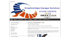Desktop Screenshot of knightsridgegarage.co.uk