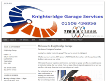 Tablet Screenshot of knightsridgegarage.co.uk